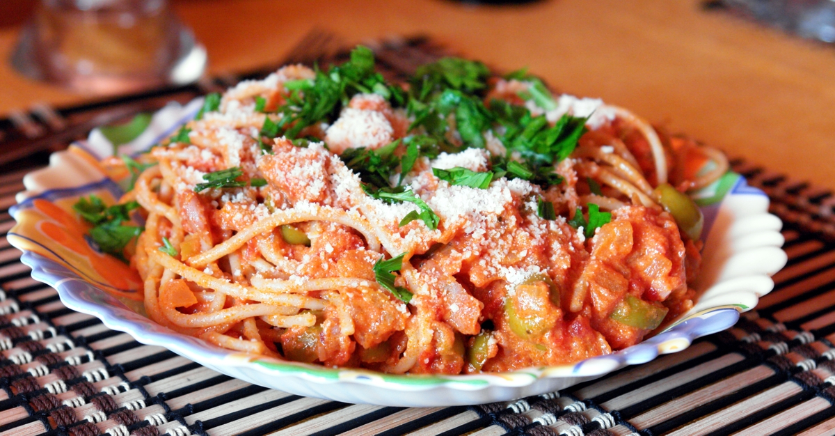 bikers pasta