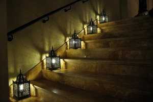 staircase-arabic-lights